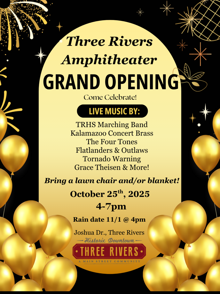 TR Amphitheater Grand Opening Poster